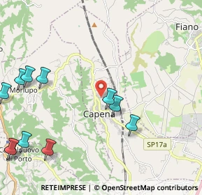 Mappa Via Martolana, 00060 Capena RM, Italia (3.00273)