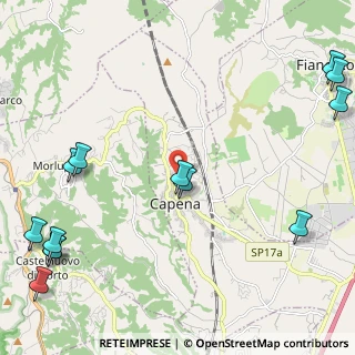 Mappa Via Martolana, 00060 Capena RM, Italia (3.4)