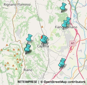 Mappa Via Martolana, 00060 Capena RM, Italia (4.19833)