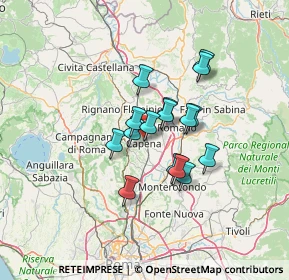 Mappa Via Martolana, 00060 Capena RM, Italia (10.0325)