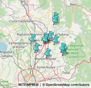 Mappa SS 4 Dir, 00065 Fiano Romano RM, Italia (9.29455)