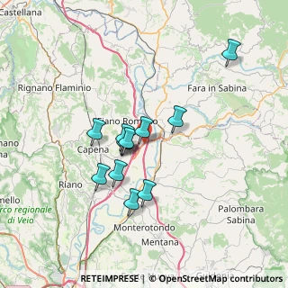 Mappa SS 4 Dir, 00065 Fiano Romano RM, Italia (5.8975)