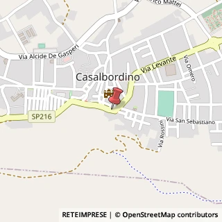 Mappa Via Trastulli, 25, 66021 Casalbordino, Chieti (Abruzzo)
