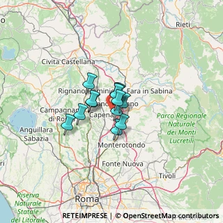 Mappa Seconda Str. Via di Pratalata, 00065 Fiano Romano RM, Italia (6.58769)