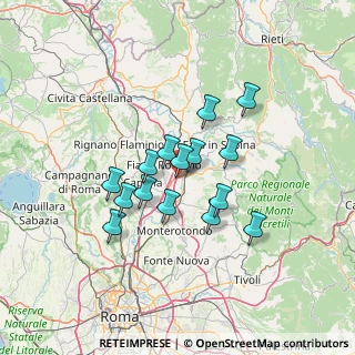 Mappa Strada Statale, 00065 Fiano Romano RM, Italia (11.112)