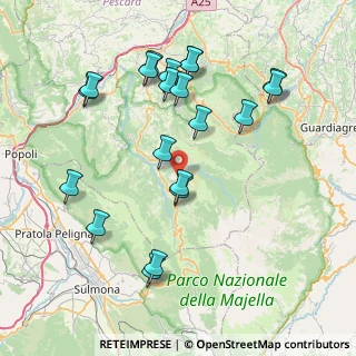 Mappa Unnamed Road, 65023 Caramanico Terme PE, Italia (8.8105)