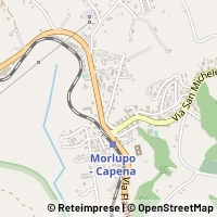 Mapa Morlupo