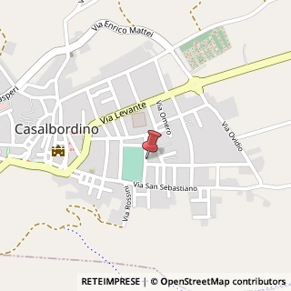 Mappa Via Francesco Petrarca, 7, 66021 Casalbordino, Chieti (Abruzzo)