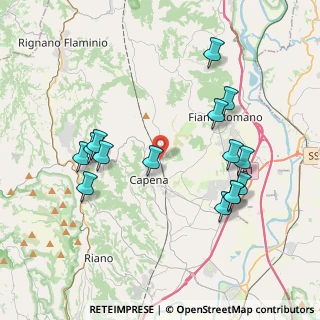 Mappa Via Lussemburgo, 00060 Capena RM, Italia (4.27133)