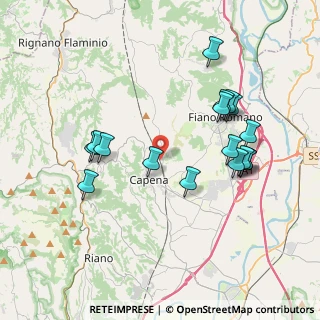 Mappa Via Lussemburgo, 00060 Capena RM, Italia (4.06118)