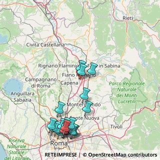 Mappa Via Genova, 00065 Fiano Romano RM, Italia (21.832)