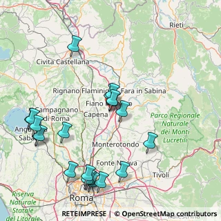 Mappa Via Genova, 00065 Fiano Romano RM, Italia (19.7775)
