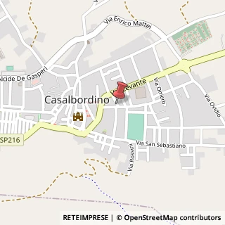 Mappa Via Peschiera, 16, 66021 Casalbordino, Chieti (Abruzzo)