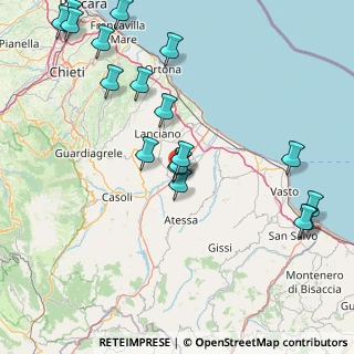 Mappa Via Ancona, 66041 Atessa CH, Italia (20.34833)
