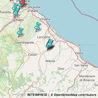 Mappa Via Ancona, 66041 Atessa CH, Italia (22.61333)