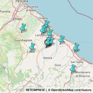 Mappa Via Ancona, 66041 Atessa CH, Italia (10.88385)