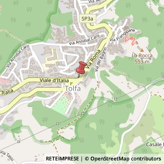 Mappa Via Roma, 178, 00059 Tolfa, Roma (Lazio)