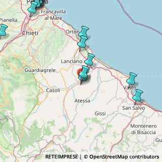 Mappa Via Napoli, 66041 Atessa CH, Italia (27.6285)