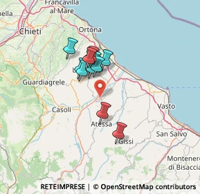 Mappa Via Napoli, 66041 Atessa CH, Italia (9.77067)