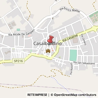 Mappa Via Mattonata, 4, 66021 Casalbordino, Chieti (Abruzzo)