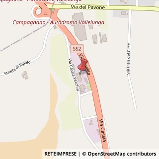 Mappa Strada Statale Cassia, Km34.200, 00063 Campagnano di Roma, Roma (Lazio)