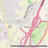 지도 Fiano Romano