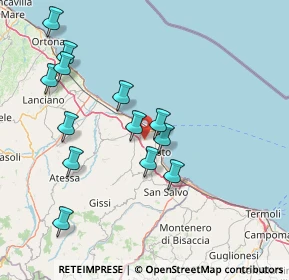 Mappa Via Defenza, 66054 Vasto CH, Italia (16.34692)