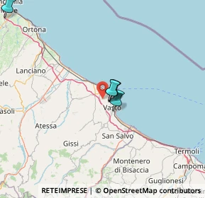 Mappa Via Defenza, 66054 Vasto CH, Italia (48.43)