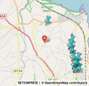 Mappa Via Defenza, 66054 Vasto CH, Italia (3.04)