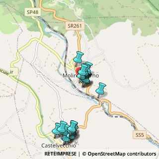 Mappa Via la Chiusa, 67020 Molina Aterno AQ, Italia (1.06538)