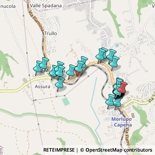 Mappa Via Flaminia N., 00067 Morlupo RM, Italia (0.48519)