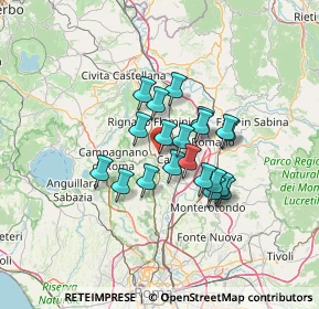 Mappa Via San Michele, 00067 Roma RM (10.128)