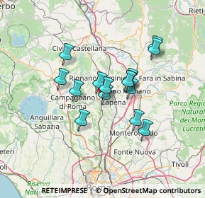 Mappa Via San Michele, 00067 Roma RM (10.866)