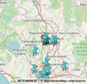 Mappa Via San Michele, 00067 Roma RM (14.74467)