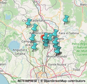 Mappa Via San Michele, 00067 Roma RM (9.886)