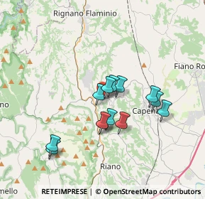Mappa Via San Michele, 00067 Roma RM (3.02308)
