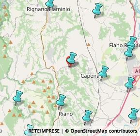 Mappa Via Giovan Battista De Mattia, 00067 Morlupo RM, Italia (6.49333)