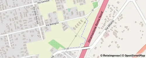 Mappa Fiano Romano