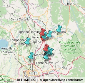 Mappa Via Milano, 00065 Fiano Romano RM, Italia (10.07077)