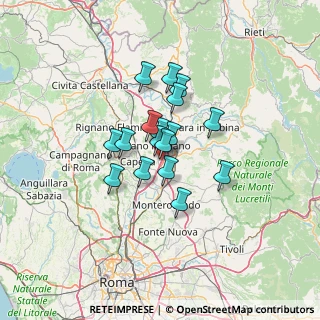 Mappa Via Milano, 00065 Fiano Romano RM, Italia (9.14294)