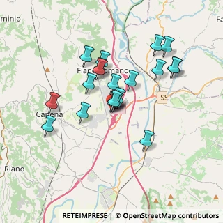 Mappa Via Milano, 00065 Fiano Romano RM, Italia (3.219)