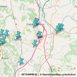 Mappa Via Milano, 00065 Fiano Romano RM, Italia (5.252)