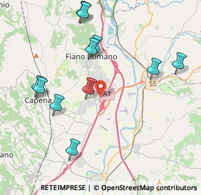 Mappa Via Milano, 00065 Fiano Romano RM, Italia (4.66455)