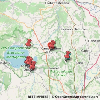 Mappa Via Giovanni Pascoli, 00063 Campagnano di Roma RM, Italia (7.20167)