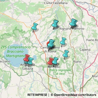 Mappa Via Giovanni Pascoli, 00063 Campagnano di Roma RM, Italia (6.79278)