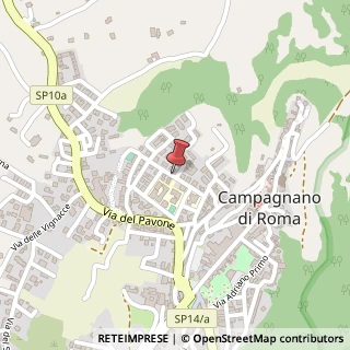 Mappa Via giacomo matteotti 33, 01036 Campagnano di Roma, Roma (Lazio)