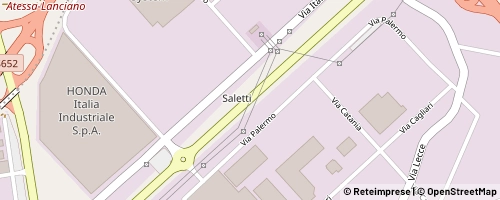 Mappa Atessa