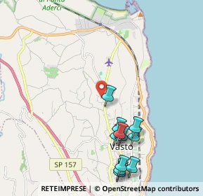 Mappa Via Don Salvatore Pepe, 66054 Vasto CH, Italia (2.39182)