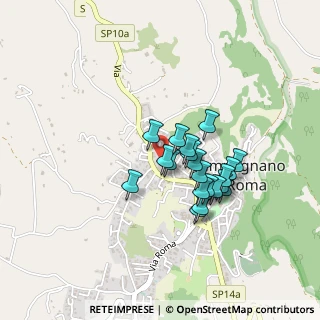 Mappa Via del Pavone, 00063 Campagnano di Roma RM, Italia (0.3535)