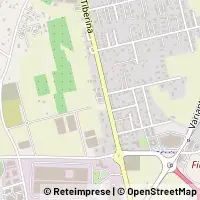 Mapa Fiano Romano